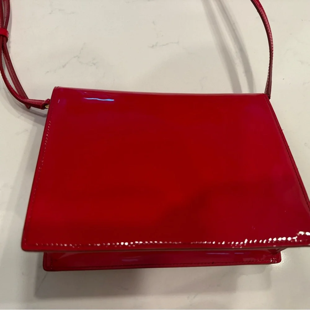 Dolce & Gabbana Glossy Red Clutch NWOT - Picture 2 of 7